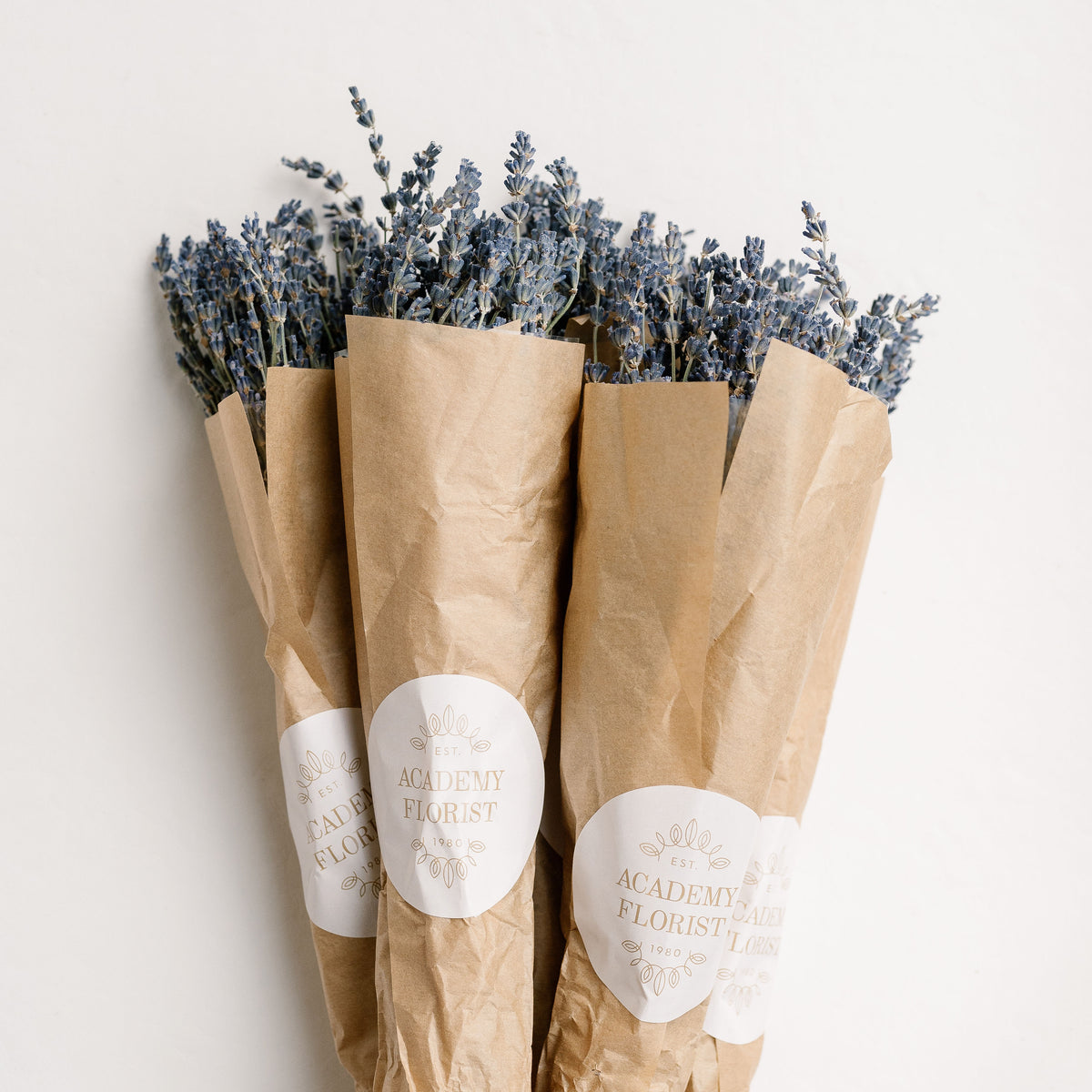 Paper Wrapped Dried Lavender Bundle