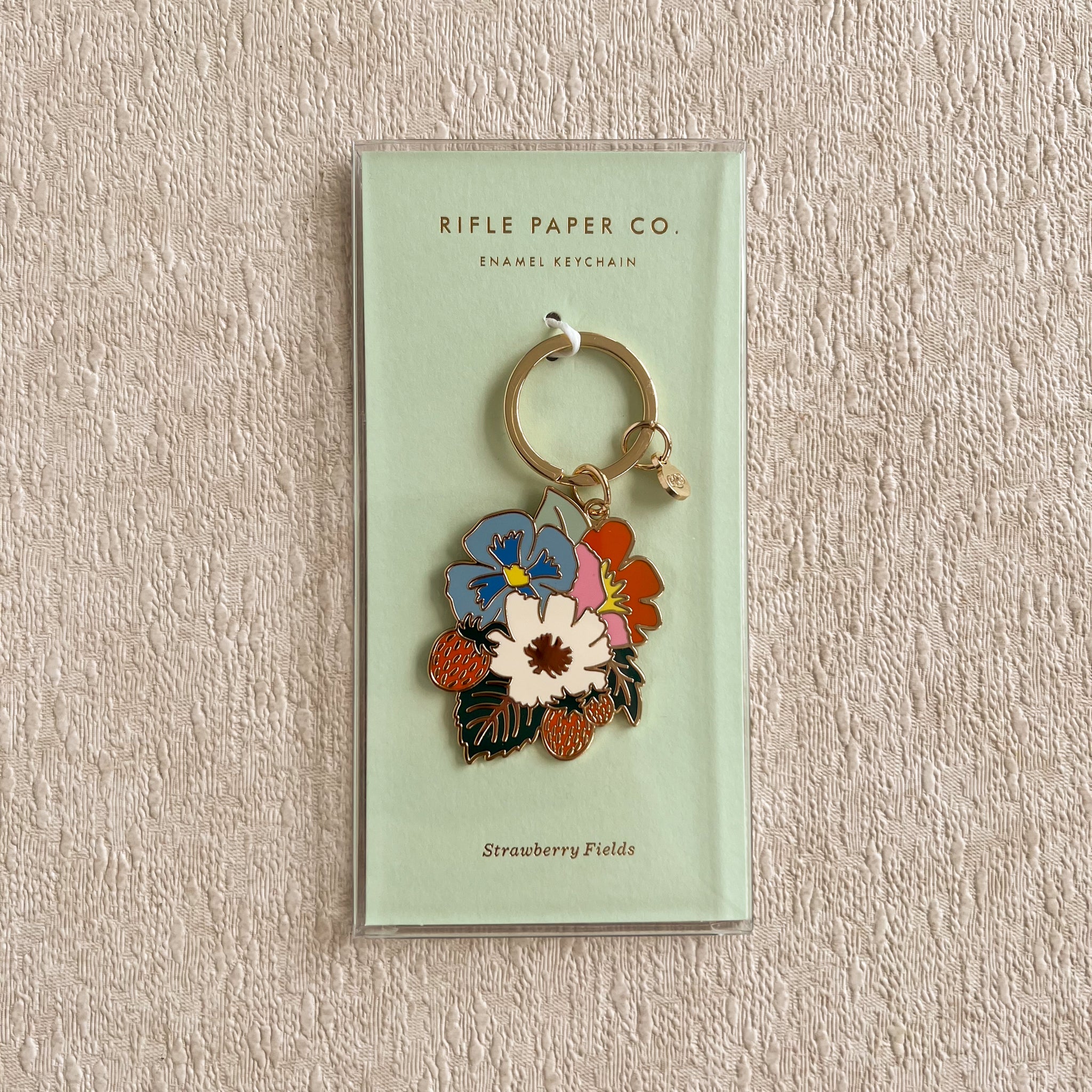 Book Club Keychain by Rifle Paper Co