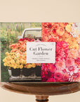 front Cut FLower Garden double sided puzzle box