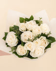 Academy Signature White Rose Bouquet