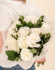 Academy Signature White Rose Bouquet